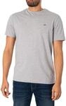 GANT Herren Reg Archive Shield T-shirt T Shirt, Grey Melange, 4XL EU