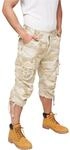 Brandit Herren Urban Legend 3/4-Cargo-Shorts, Sommer-Shorts aus Baumwolle | 3/4...