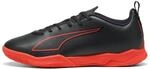 PUMA Ultra 6 Play IT JR Fu&szlig;ballschuh, Schwarz/Rot, Gr&ouml;&szlig;e 35, Puma Black PUMA Red,