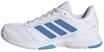 adidas Herren Ligra 8 Mens Indoor Shoes, FTWR White/ray Blue/Lucid Aquamarine, 38 2/3
