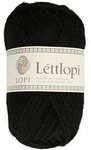 &Aacute;LAFOSS - Icelandic wool yarn 1522-0059 Garn, Wolle, 0059 Schwarz, 50g/1.75oz.