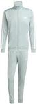 adidas Herren SPORTSWEAR BASIC 3 STRIPES TRICOT TRACKSUIT, Wonder Sage, M