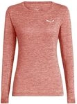Salewa Puez Melange Dry Tee W, Desert pink Melange, XS