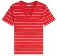 Tommy Hilfiger Damen Slim Cody V-Nk Ss Ww0Ww40584, RED, XL