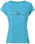 VAUDE Women's Tekoa T-Shirt II, L&auml;ssiges Damen T-Shirt, Aqua, 36