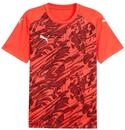 PUMA teamFINAL Graphic Trikot Wei&szlig; rotweiss, 3XL Herren