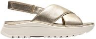 Clarks DashLite Wish Womens Beige Suede, 7.5
