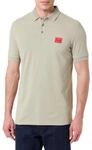 HUGO Herren Dereso222 Slim-Fit Poloshirt aus Baumwoll-Piqu&eacute; mit Logo-Label