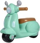 Chicco Vespa Primavera f&uuml;r Kinder Gr&uuml;n, fahrbares Spielzeugmotorrad mit