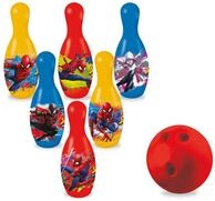 Mondo Toys &ndash; Spiderman-Bowling-Set f&uuml;r Kinder &ndash; INKLUSIVE 1 Ball und 6