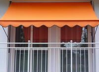ANGERER Klemmmarkise Standard orange, 300 cm