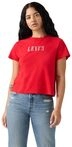 Levi's Damen Graphic Classic Tee T-Shirt, Rhinestone Serif Log, S