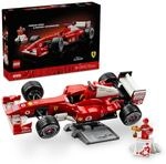 LEGO Icons Ferrari F2004 und Michael Schumacher - F1 Rennwagen Modellbau f&uuml;r