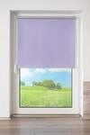 K-Home&reg; Thermo Springrollo/Mittelzugrollo mit modernen Struktur Stoff Lavendel B105