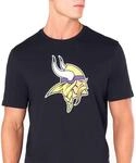 New Era Minnesota Vikings NFL Team Logo Schwarz T-Shirt - L