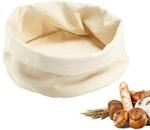 Westmark Brottasche Rund &ndash; Stoff-Brotkorb f&uuml;r Brot, Br&ouml;tchen, Geb&auml;ck &...