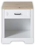 Stella Trading JASMIN Rollcontainer Schreibtisch in Pinie hell, Artisan Eiche...