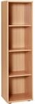 M&ouml;belpartner Regal Manni 142867, samerbergbuche Dekor, 39,3 x 39,5 x 152,8 cm