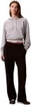 Calvin Klein Damen Jogginghose Archive Logo French Terry Straight Leg, Schwarz