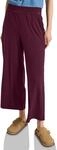 Cecil High Waist Wide Leg Hose im Loose Fit Grape red 2X