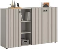 xonox.home &ndash; Schuhkommode Station 150x96x37 cm in Kaschmir Nachbildung &ndash;