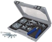 Br&uuml;der Mannesmann Metall-Hohlraumd&uuml;bel-Set, 188-teilig | M10965