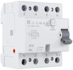 REV FI, Schutzschalter (RCCB) 4-polig, H&ouml;he 68mm, 40A, 30mA, 4TE, 415VAC, weiss