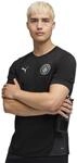 PUMA Herren MCFC Training Jerseys, Schwarz Silber, S EU
