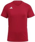 adidas Damen Volleyball Hilo Short Sleeve Jersey Shirt, Team Power red 2, S