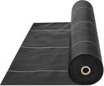 VEVOR 108g/m&sup2; Unkrautvlies Gartenvlies gegen Unkraut 0,9x91,4m(1 Rolle) Unkrautfolie