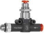 RIEGLER 106800-492.014-8 3/2-Wegeventil, pneum. NC, Schlauch - Gewinde, G1/4, Schl.8,