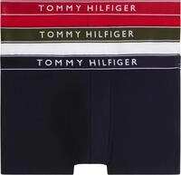 Tommy Hilfiger Herren 3P Trunk DTM UM0UM03882 Trunk, Rot (Th Wht/Med Red/Dsrt Sky), L