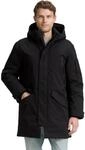 TOM TAILOR Herren TT.PRO.TECH Parka mit Abnehmbarer Kapuze