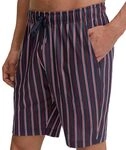 CALIDA Remix Basic Sleep Bermudas Herren, 100% Baumwolle, mit Seitentaschen,