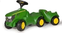 Rolly Toys Babyrutscher Minitrac John Deere 6150R mit Anh&auml;nger rollyMinitrac Trailer