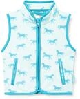 Playshoes Fleece Weste Unisex Kinder Outdoor-Oberteil, Pferde, 80