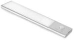 Emuca - LED-Einbauleuchte Kaus USB Aufladbar mit Bewegungssensor, L 240 mm, Matt