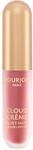 Bourjois Cloud Creme Velvet, 02 Caf&eacute; Creme, fl&uuml;ssiger Lippenstift, matt, intensiv