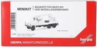 Herpa Modellbausatz MiniKit IFA G5 Kran-LKW 3achs, wei&szlig;, Miniatur im Ma&szlig;stab...