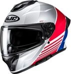 HJC, Integraler Motorradhelm C71 MORIX White Red Blue MC21, XS