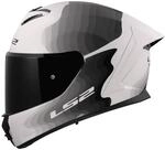 LS2, Integraler Motorradhelm RAPID III FLOW White Grey, XXS