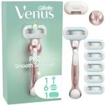Gillette Venus Pro Smooth Sensitive Rasierer Damen, Metall, Rosegold -...