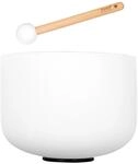 11 Crystal Singing Bowl Set Frosted 440Hz F
