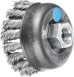 PFERD Topfb&uuml;rste gezopft TBG, &Oslash; 65mm M14 Edelstahl-Draht-&oslash; 0,50, 43305004...