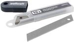 wolfcraft I Abbrechklingen 18 mm I 4303000 I 18 mm Klinge I mit 8 Segmenten I