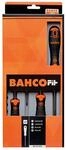 Bahco Standard-Schraubendrehersatz, 4-teilig Schlitz, PHILLIPS&reg;