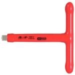 KS Tools 117.1205 1/2" Isolierter T-Griff-Aufsteckschl&uuml;ssel, 200mm