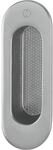 HOPPE Schiebet&uuml;r Griff Omega - Griffmuschel oval 34x150mm - Einlassgriff,...