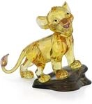 Swarovski The Lion King Simba, Fantasievolle Kristallfigur mit Strahlenden Kristallen