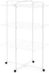 Brabantia HangOn Tower Drying Rack, 23 m (wei&szlig;), Turmw&auml;schest&auml;nder klappbar,